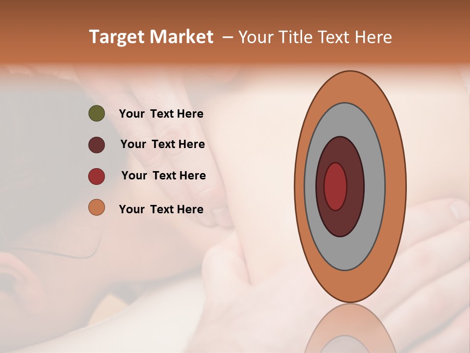 Spinal Manipulation Medicine Focus Shot PowerPoint Template