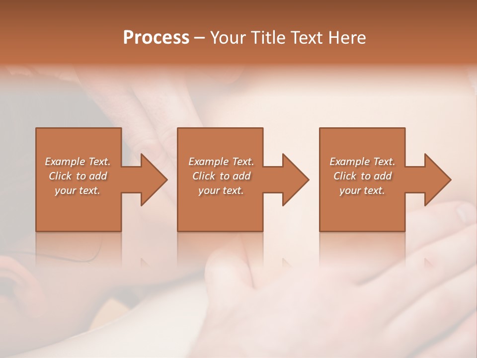 Spinal Manipulation Medicine Focus Shot PowerPoint Template