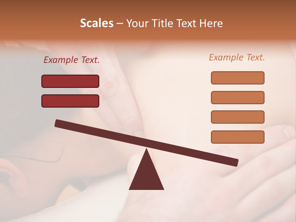 Spinal Manipulation Medicine Focus Shot PowerPoint Template