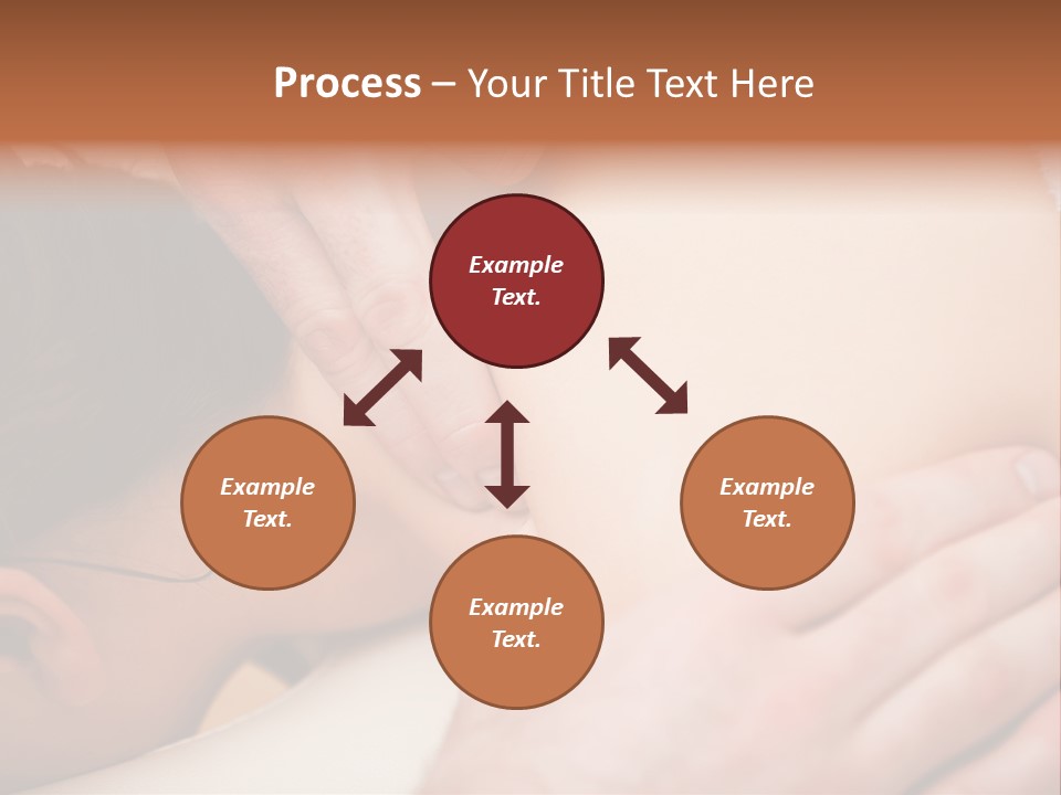 Spinal Manipulation Medicine Focus Shot PowerPoint Template