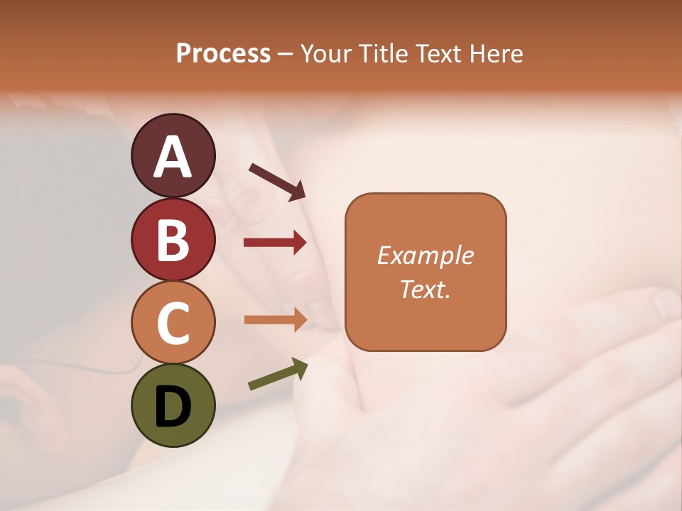 Spinal Manipulation Medicine Focus Shot PowerPoint Template