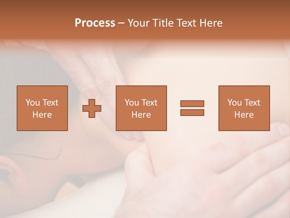 Spinal Manipulation Medicine Focus Shot PowerPoint Template