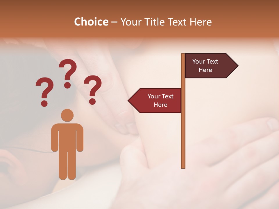 Spinal Manipulation Medicine Focus Shot PowerPoint Template