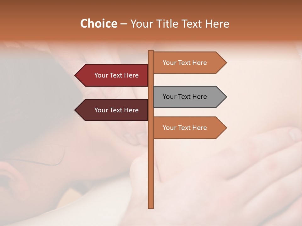 Spinal Manipulation Medicine Focus Shot PowerPoint Template