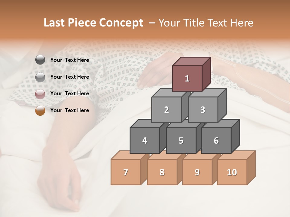 Precious Heart Gold PowerPoint Template