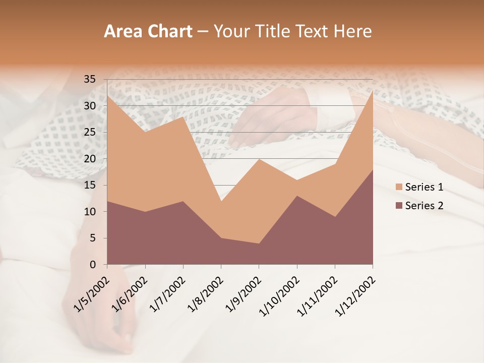 Precious Heart Gold PowerPoint Template