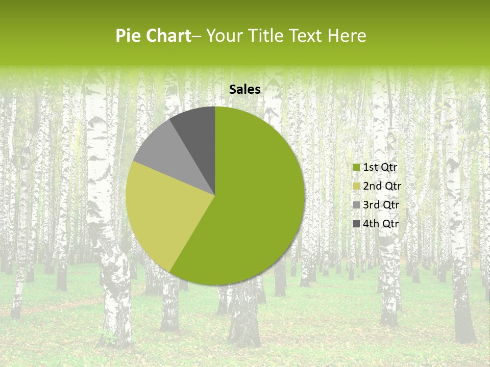 Shade Scene Grove PowerPoint Template