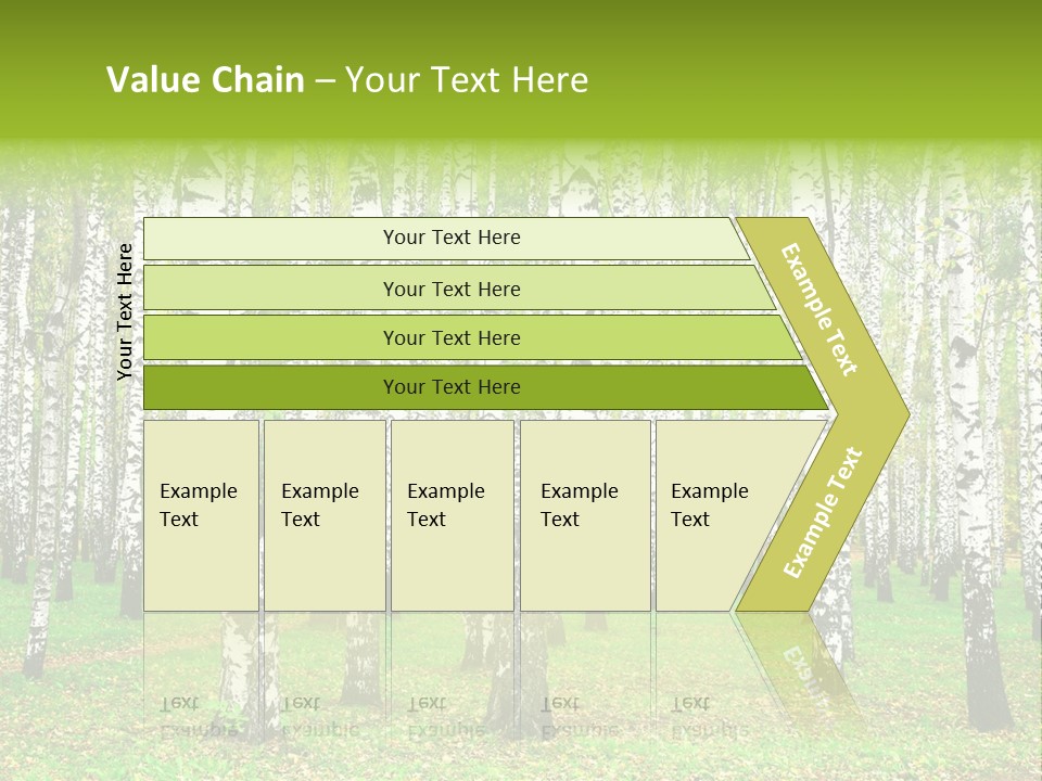Shade Scene Grove PowerPoint Template