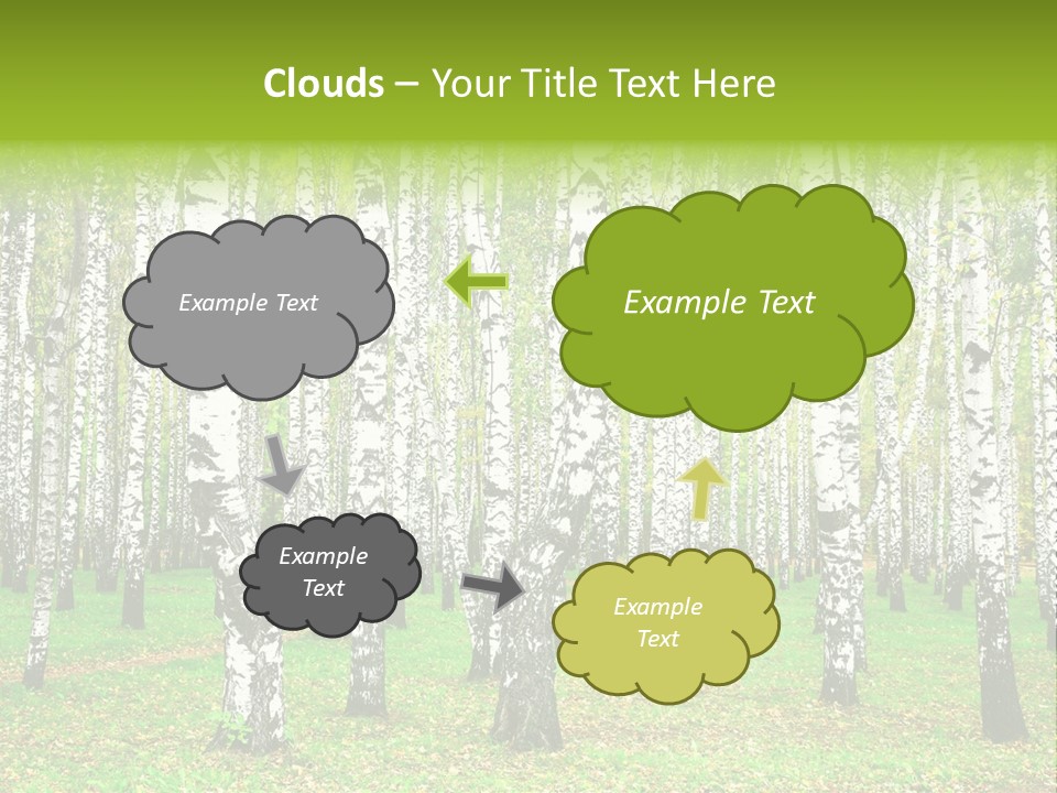 Shade Scene Grove PowerPoint Template