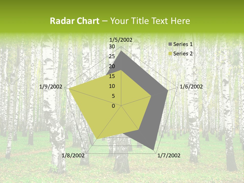 Shade Scene Grove PowerPoint Template