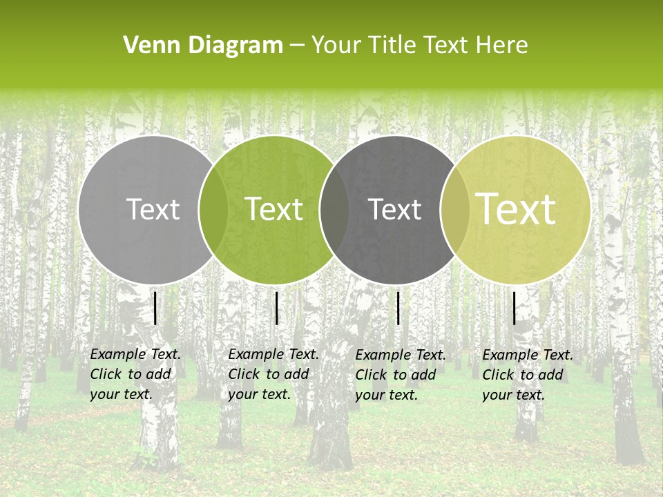 Shade Scene Grove PowerPoint Template