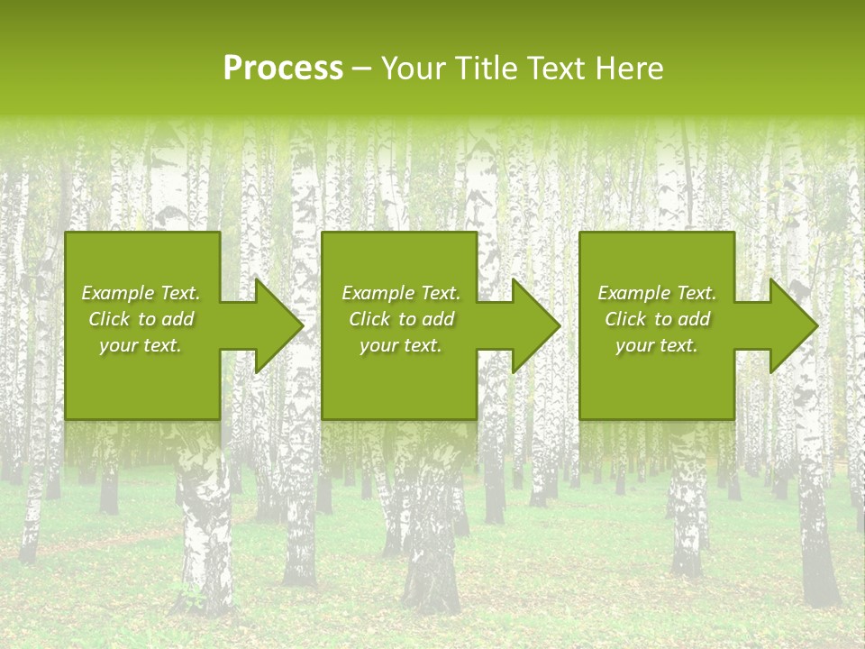 Shade Scene Grove PowerPoint Template