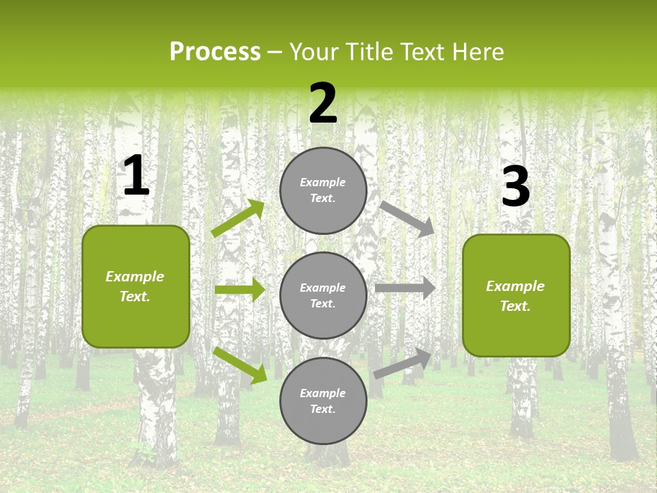 Shade Scene Grove PowerPoint Template