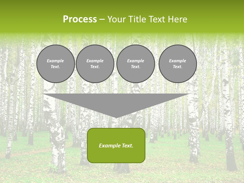 Shade Scene Grove PowerPoint Template