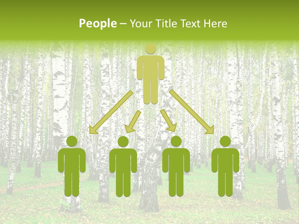 Shade Scene Grove PowerPoint Template