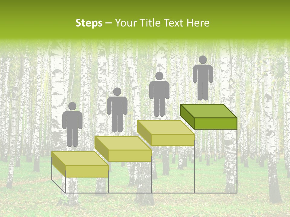 Shade Scene Grove PowerPoint Template