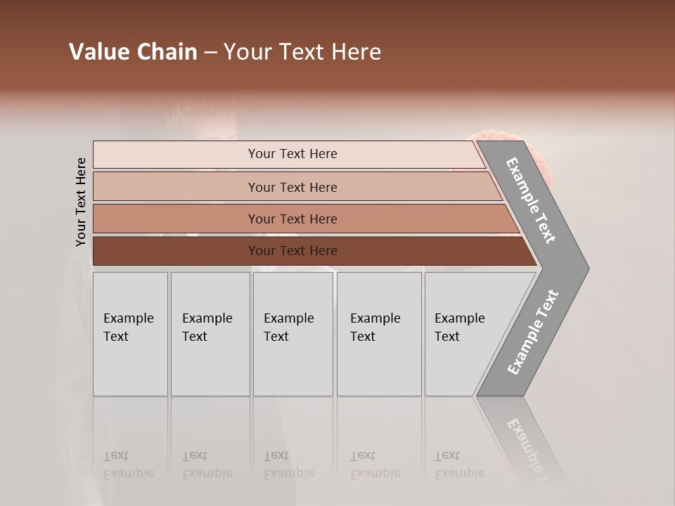 Red Study Human PowerPoint Template