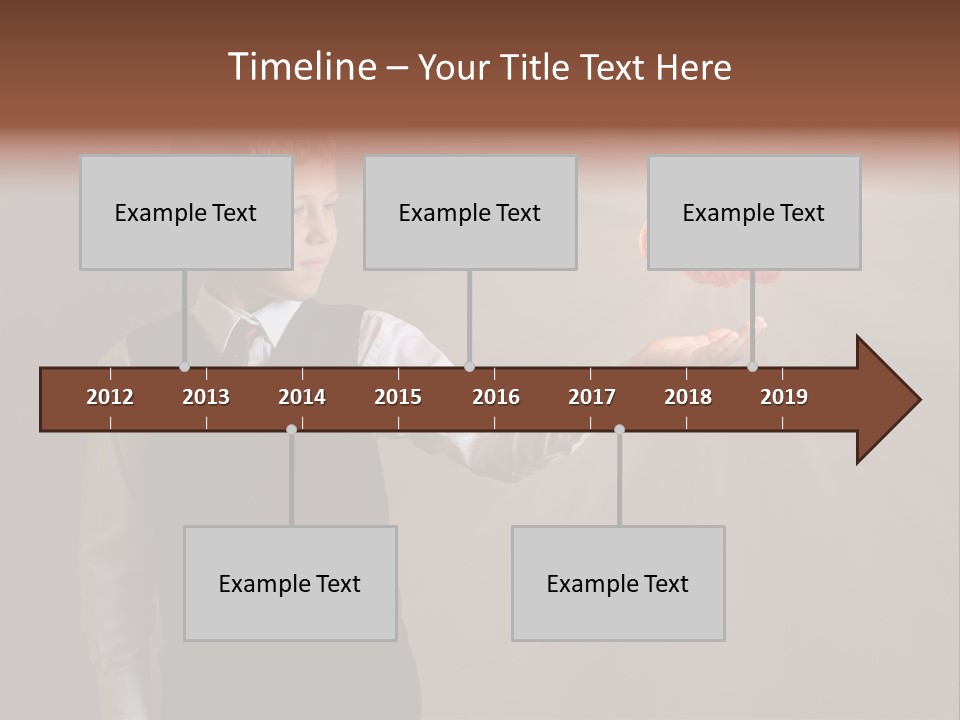 Red Study Human PowerPoint Template