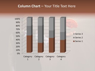 Red Study Human PowerPoint Template