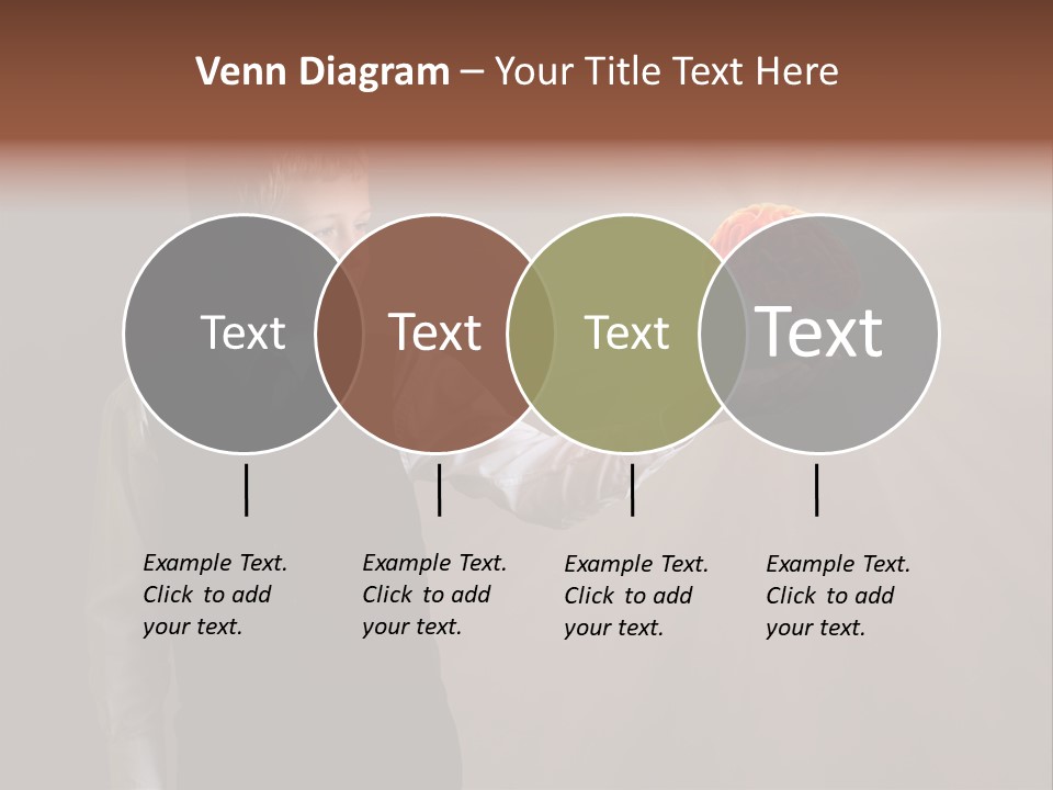 Red Study Human PowerPoint Template