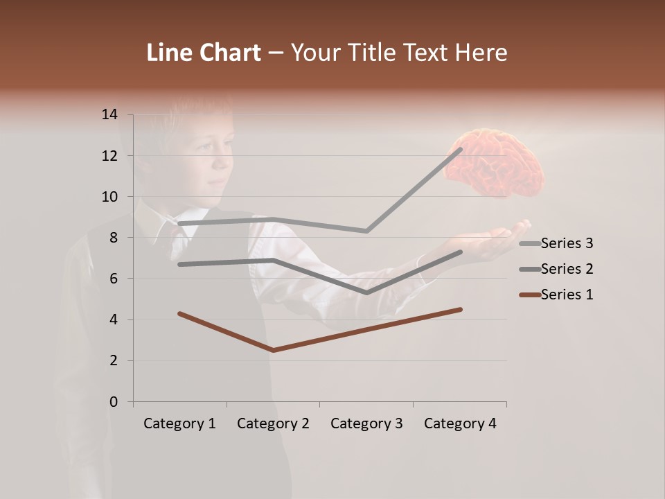 Red Study Human PowerPoint Template