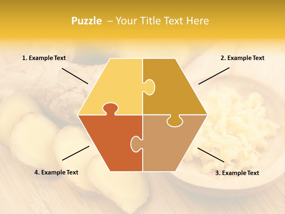 Root Healty Ginger PowerPoint Template