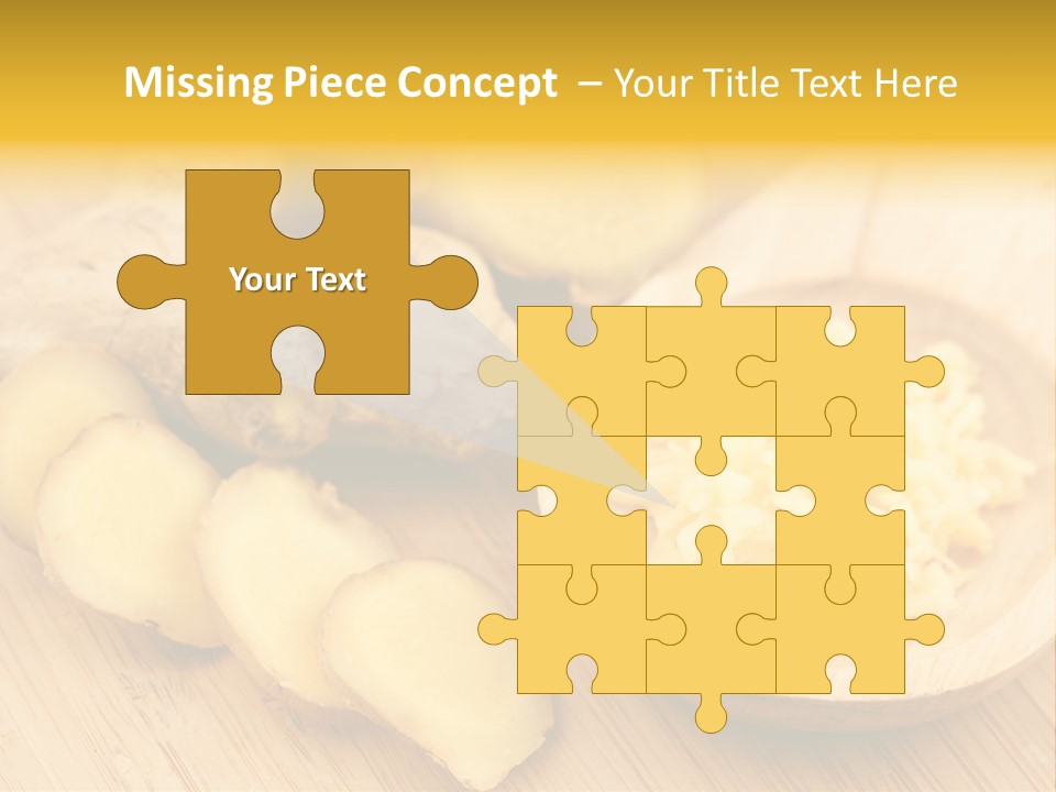 Root Healty Ginger PowerPoint Template