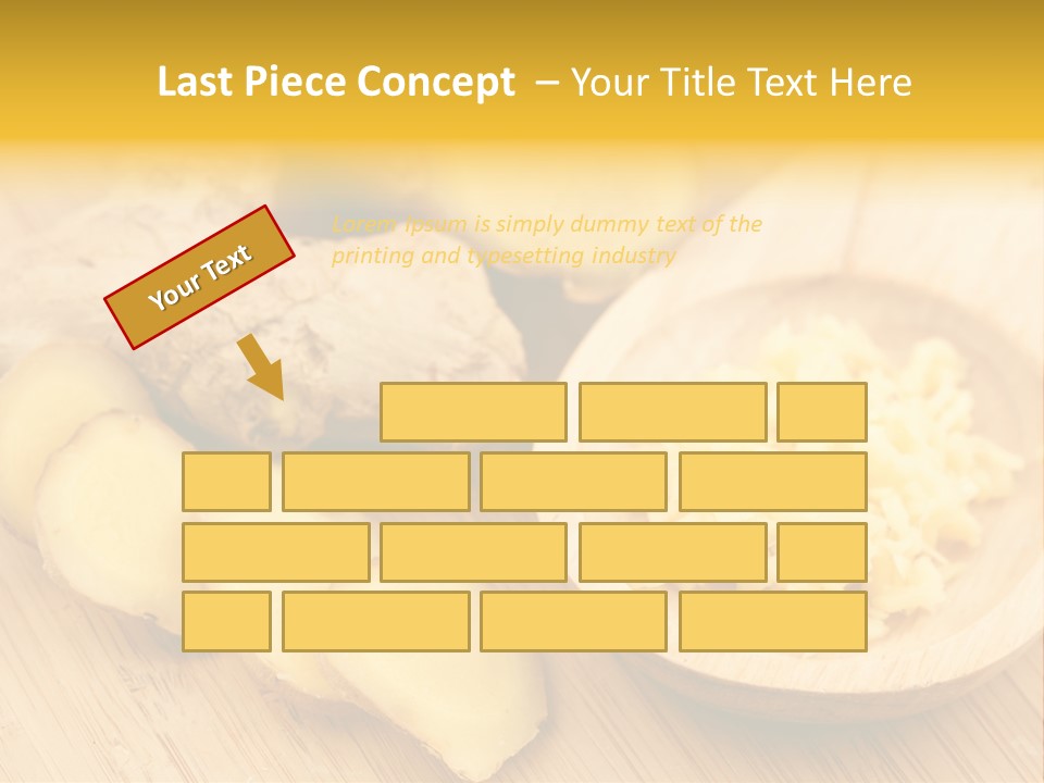 Root Healty Ginger PowerPoint Template