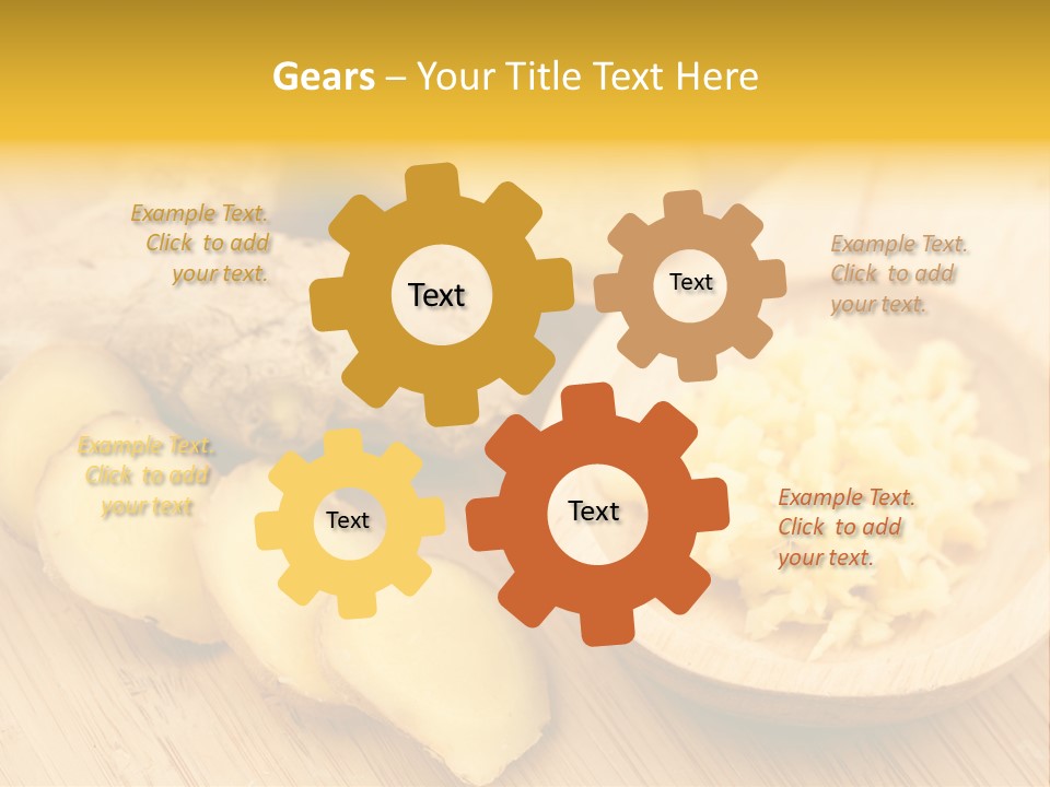 Root Healty Ginger PowerPoint Template