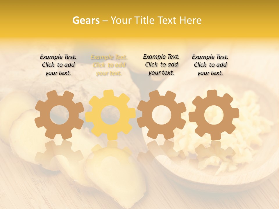 Root Healty Ginger PowerPoint Template