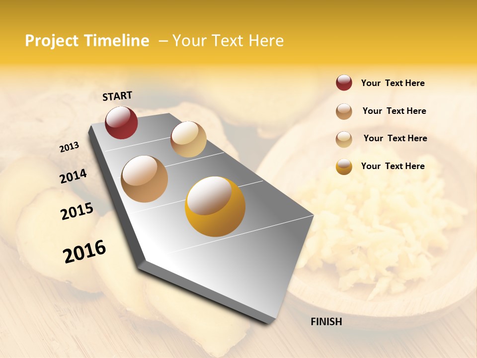 Root Healty Ginger PowerPoint Template