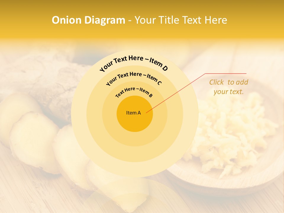 Root Healty Ginger PowerPoint Template