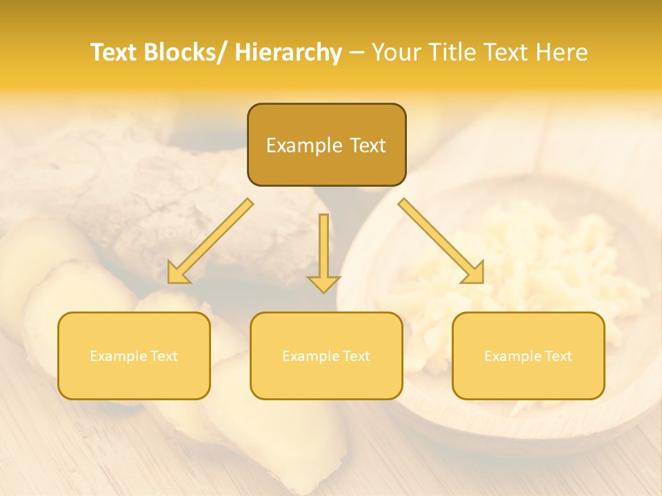 Root Healty Ginger PowerPoint Template