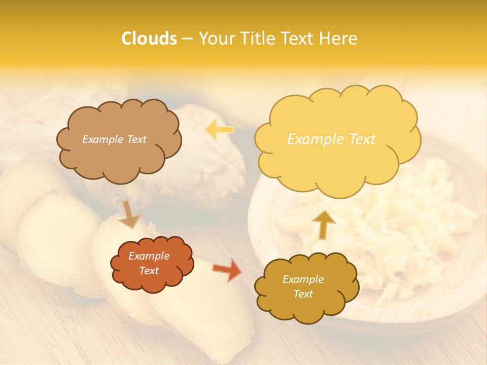 Root Healty Ginger PowerPoint Template