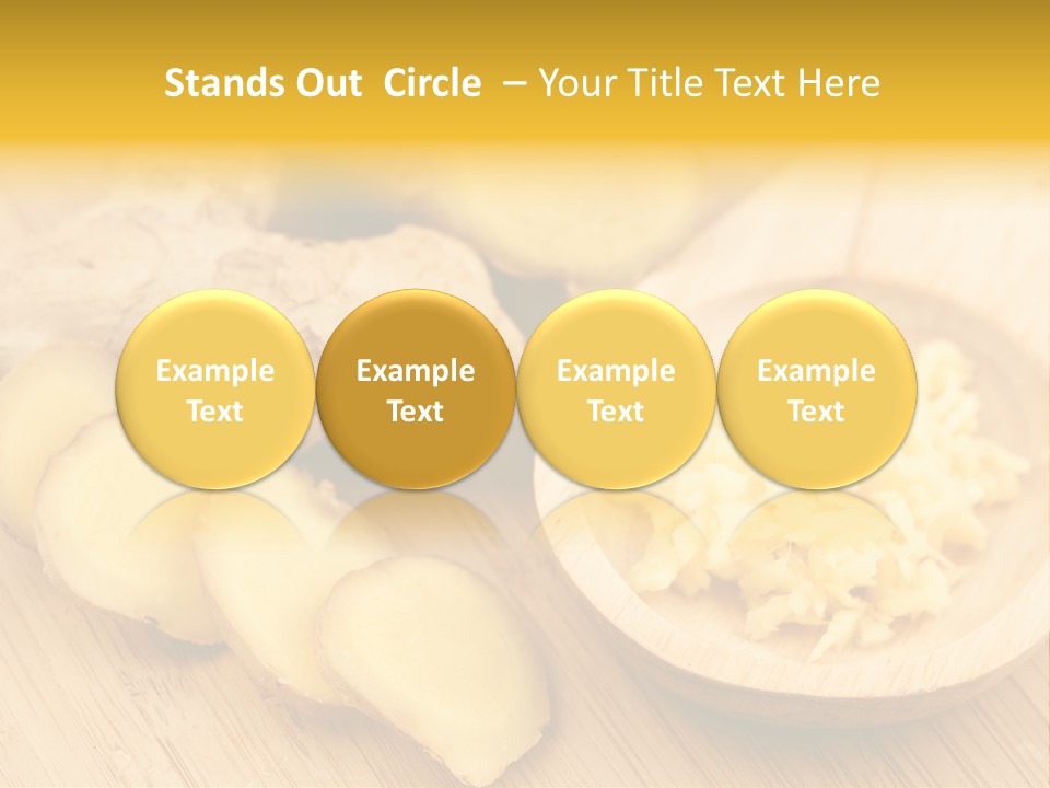 Root Healty Ginger PowerPoint Template