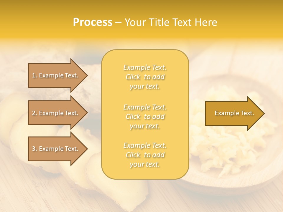 Root Healty Ginger PowerPoint Template