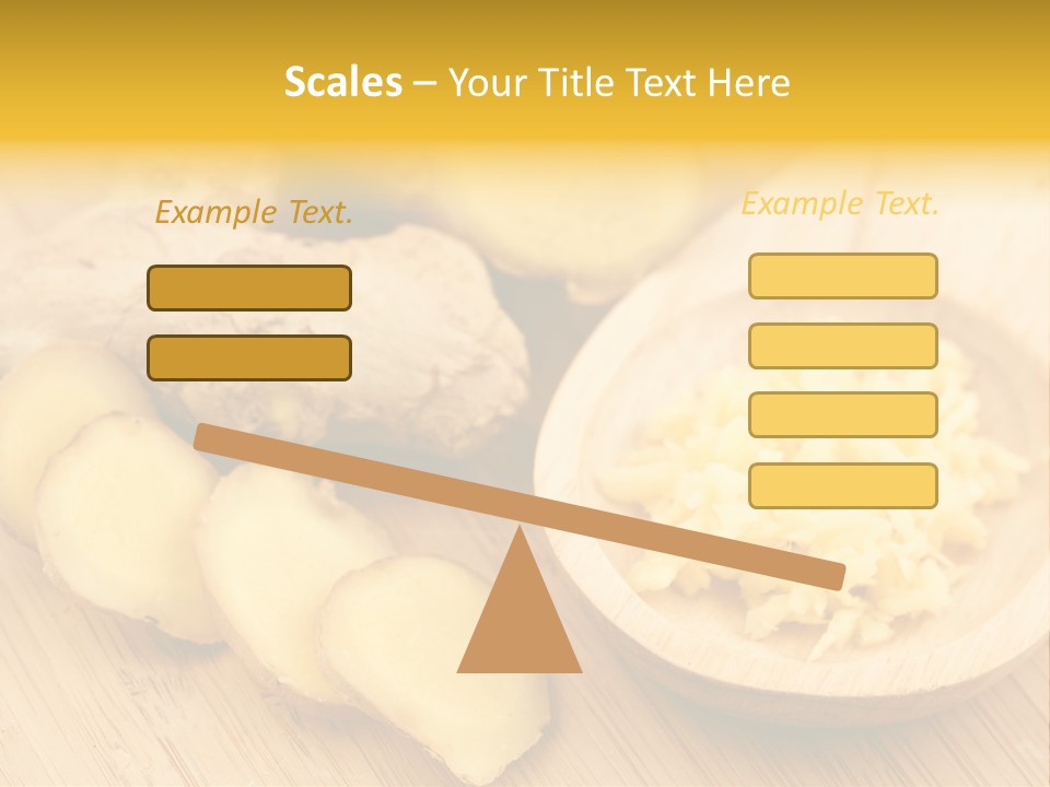 Root Healty Ginger PowerPoint Template