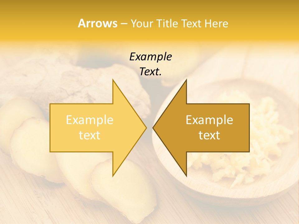 Root Healty Ginger PowerPoint Template