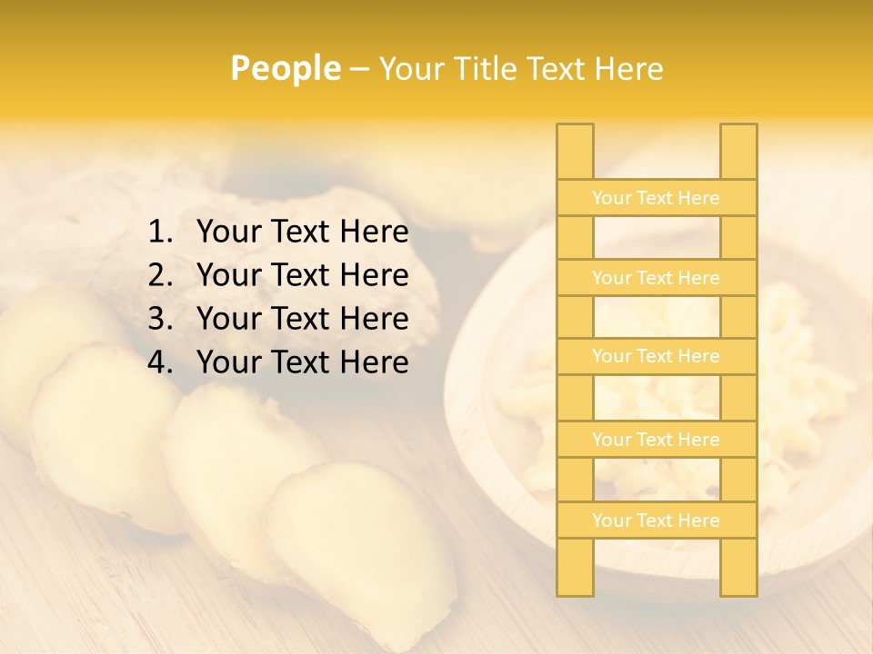 Root Healty Ginger PowerPoint Template