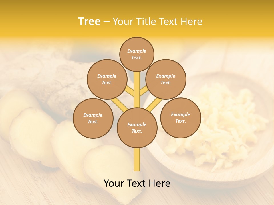 Root Healty Ginger PowerPoint Template