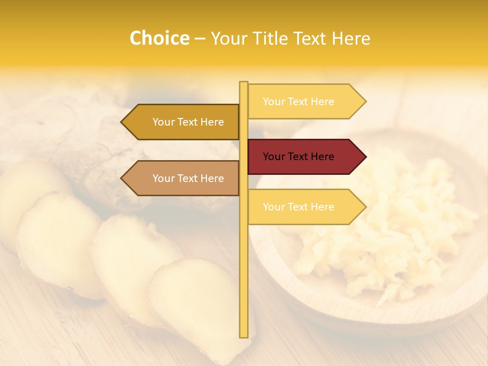 Root Healty Ginger PowerPoint Template