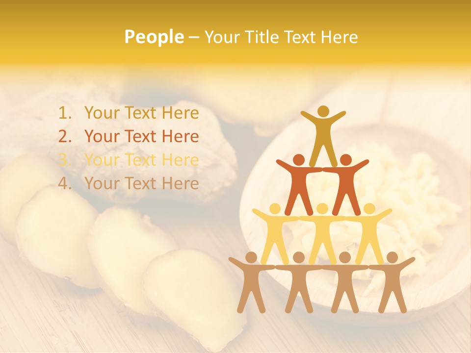 Root Healty Ginger PowerPoint Template