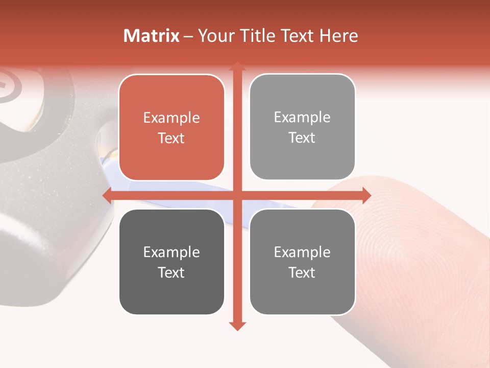 Caucasian Skin Glucometer PowerPoint Template