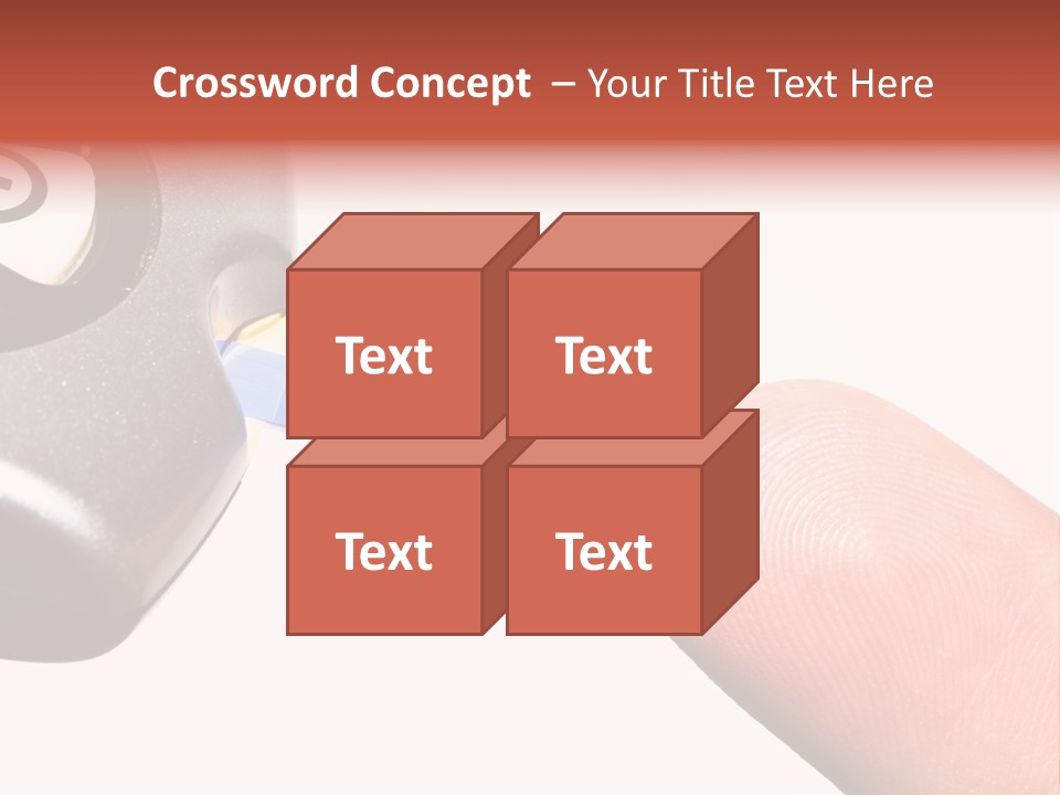 Caucasian Skin Glucometer PowerPoint Template