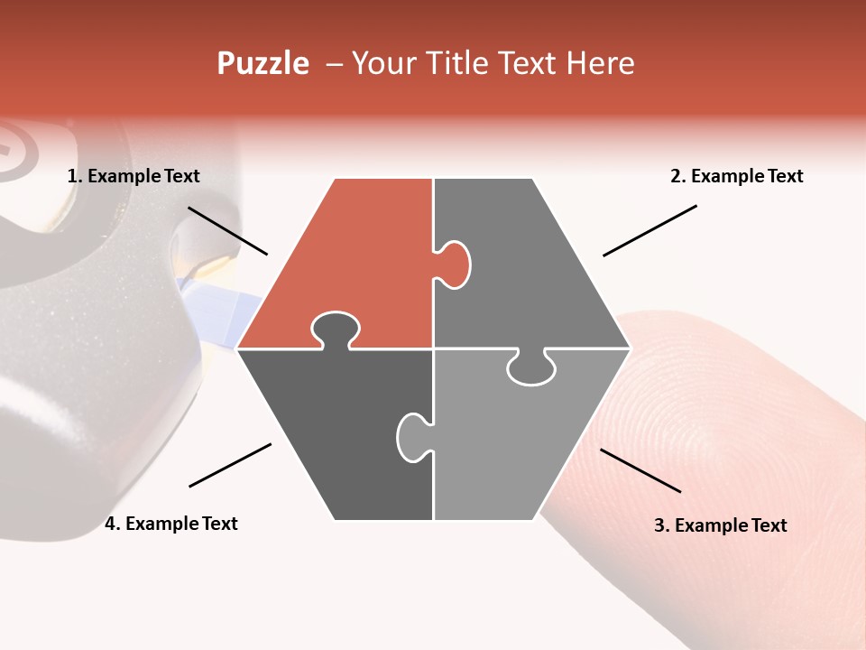 Caucasian Skin Glucometer PowerPoint Template