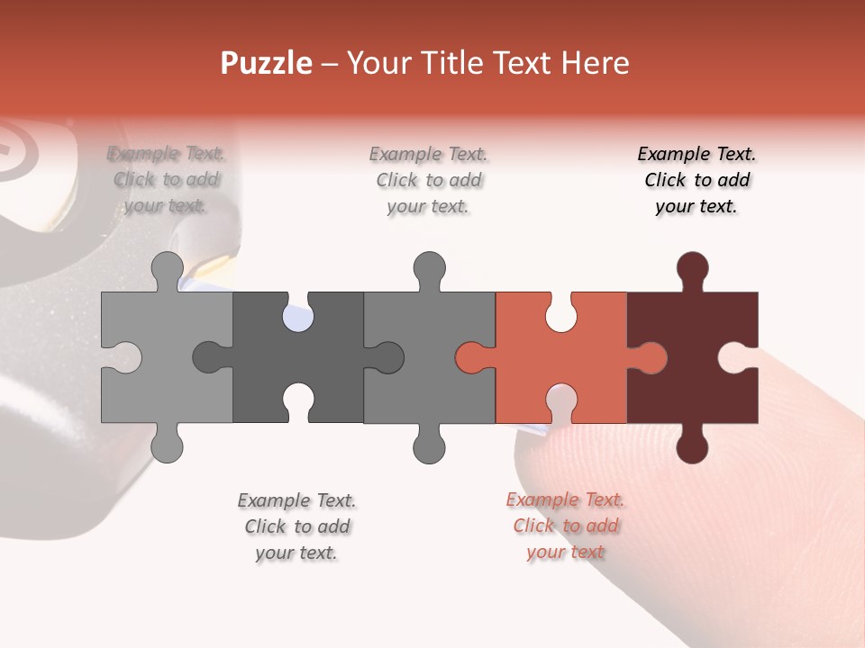 Caucasian Skin Glucometer PowerPoint Template