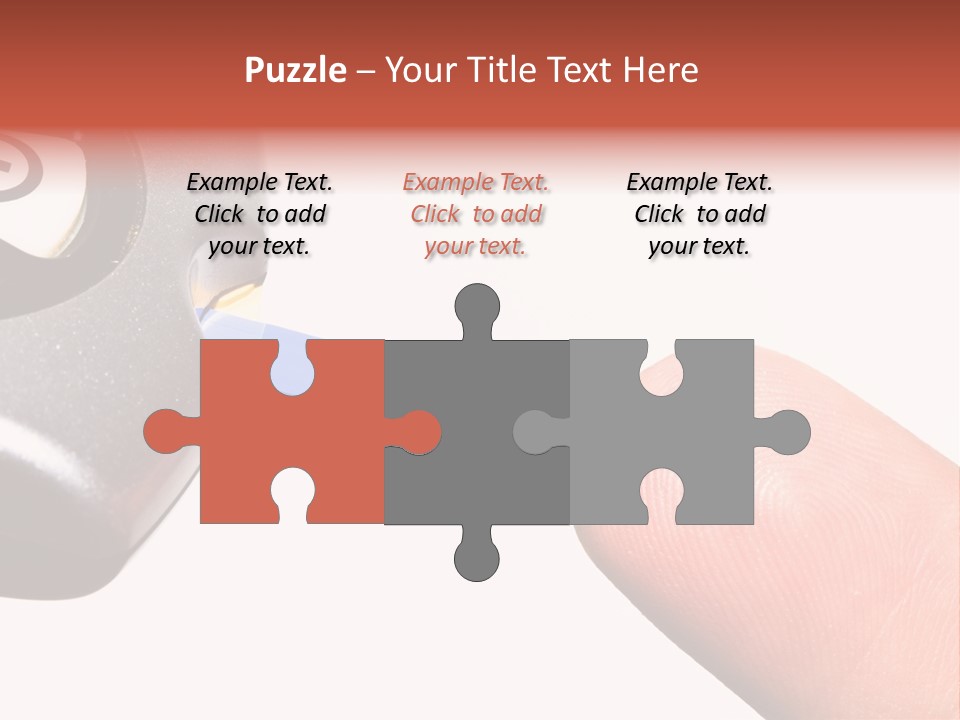 Caucasian Skin Glucometer PowerPoint Template