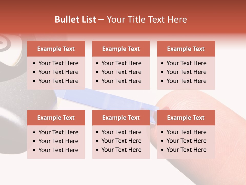 Caucasian Skin Glucometer PowerPoint Template