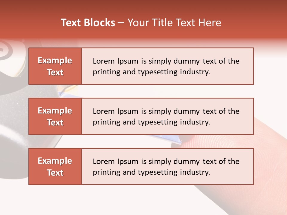Caucasian Skin Glucometer PowerPoint Template