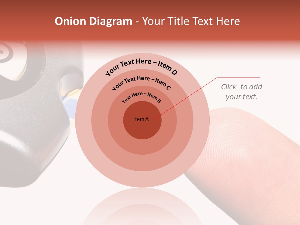 Caucasian Skin Glucometer PowerPoint Template